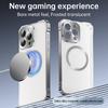 Aluminium Alloy Frame Phone Case For iPhone 16 Pro 15 Pro Max for Magsafe Magnetic Shockproof Clear Hard PC Bumper Cover