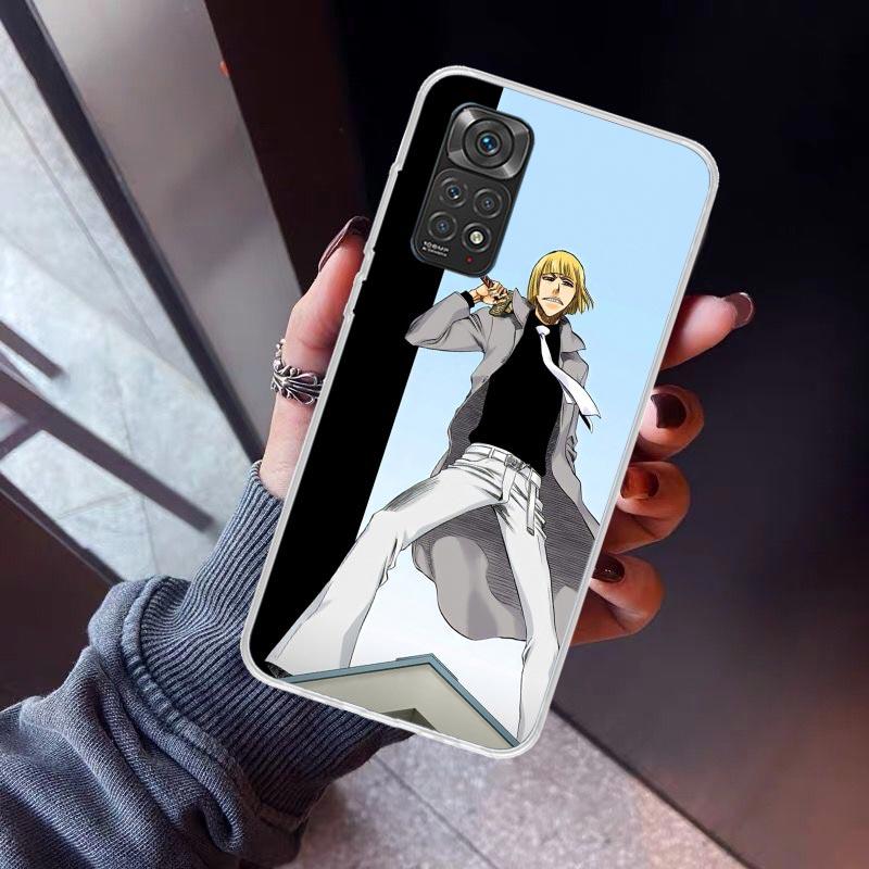 Bleach Shinji Hirako Phone Case For Xiaomi Redmi Note 15 14 14S 13 12S 12 Pro Plus 11S 11 10S 10 4G Cover 11E 11T 5G Print Funda