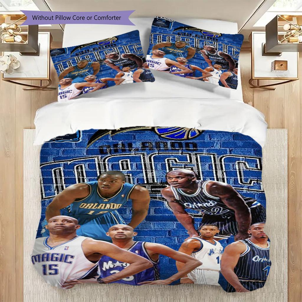 Dallas Mavericks Basketball Spirit Three-piece set(1 * duvet cover + 2 * pillowcase, without core)Christmas birthday gift Bedding set