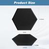12 шт./набор Самоклеящиеся шестиугольные акустические панели Студийная обработка Настенная панель Морден Домашний офис Гостиная Спальня Декор