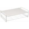 Belca Kitchen Shelf Toaster Rack, 41.3cm Wide X 26.5cm Deep X 12.3cm High, White, TR-W