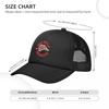 Бейсболка Red Devils для женщин унисекс, объемные шляпы дальнобойщика Snapback, регулируемые шляпы унисекс с сеткой на спине для рыбалки