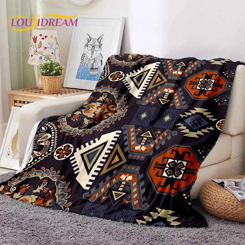 3D последние скандинавские турецкие богемские кельтские мягкие фланелевые одеяла, плед, удобное одеяло для пикника, кровати, дивана, дома, спальни