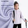 FUN ACTIVE Children's Fleece-Lined Sports Long-Sleeve Shirt
