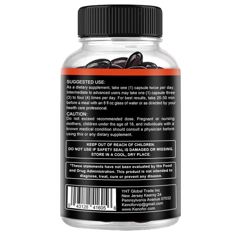 Vitamin B3, L-citrulline, ginseng root 120 Capsules Dietary Supplement