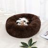 Donut Macaron Cat Dog Beds Sofa , Washable Round Cat Pillow Cushion Pet Bed