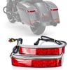 Saddlebag Housing Tail Run Brake Turn Light Lamp for Touring Street Road Glide CVO Electra Glide Ultra Classic Ultra 2014-2024