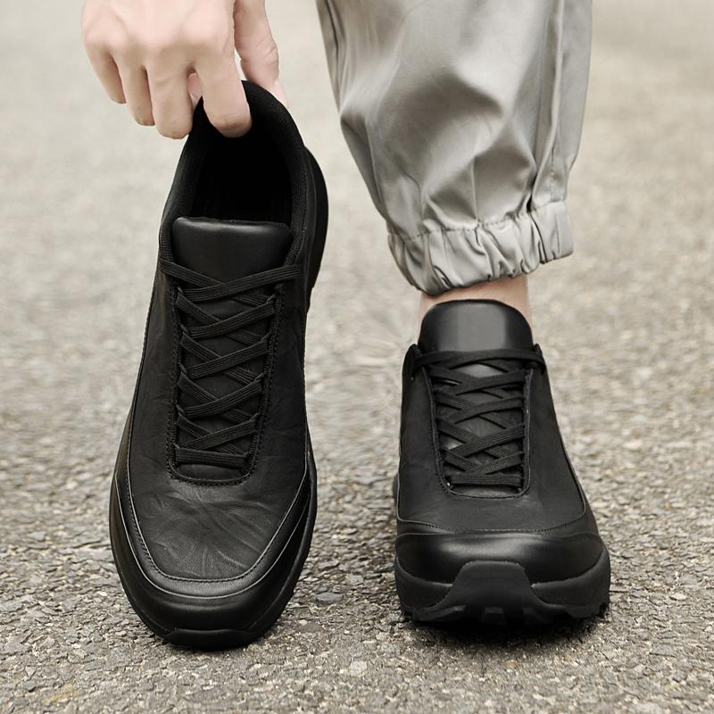 Мода Новое поступление Мужские повседневные кроссовки Комфортная уличная трекинговая обувь Путешествия Легкие походные туфли Нескользящие мужские уличные кроссовки