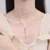 Gourd Pendant Necklace for Women Fashion Niche Design Sense High-end Light Luxury Young Trendy Collarbone Chain Accessories