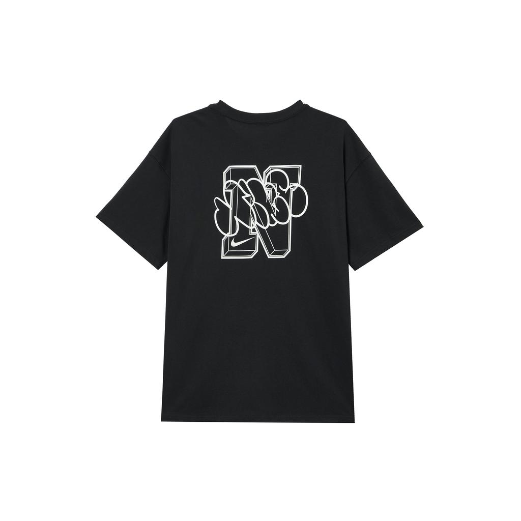 Nike T Shirts Men's Black Crew Neck Moderate HJ3407-010