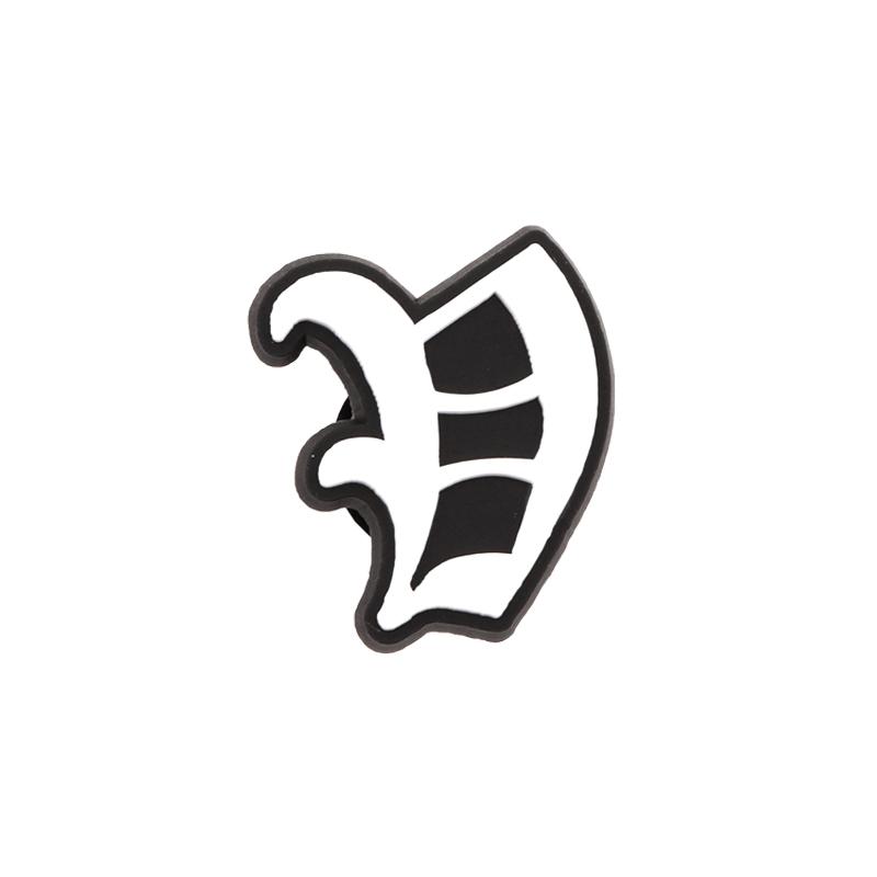 Maxun Шармы для обуви в виде старого алфавита, Буквенное украшение для сабо, сандалий, Милый браслет с графемой, Аксессуары для вечеринок, Сувенир, 1 шт.