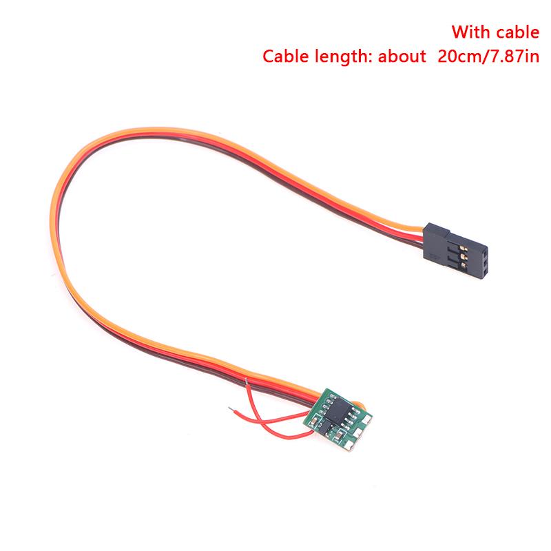 Микро 1А RC ESC DIY 5V DC Контроллер скорости щеточного двигателя Редуктор двигателя Микромоторный приводной модуль Двухпроводной щеточный контроллер ESC