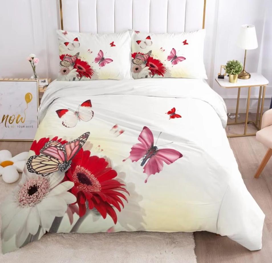 Comforter 3D Hd Quality Printed Queen King Size Home Decor Bedding Set For Women Coworker Gift 3 Piece Set With 2 S