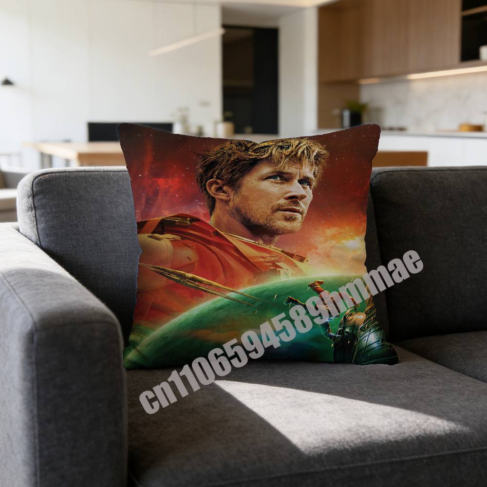 For Ryan Gosling P-Project Hail Mary Ryland Grace Throw Pillow Case Sham 45X45Cm 40X40Cm Square Car Pillowcase Pad Cushion Cover