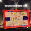 Professional Wooden Magnetic Basketball Tactical Board Basketball Coaching Board Double-side Coaches Clipboard