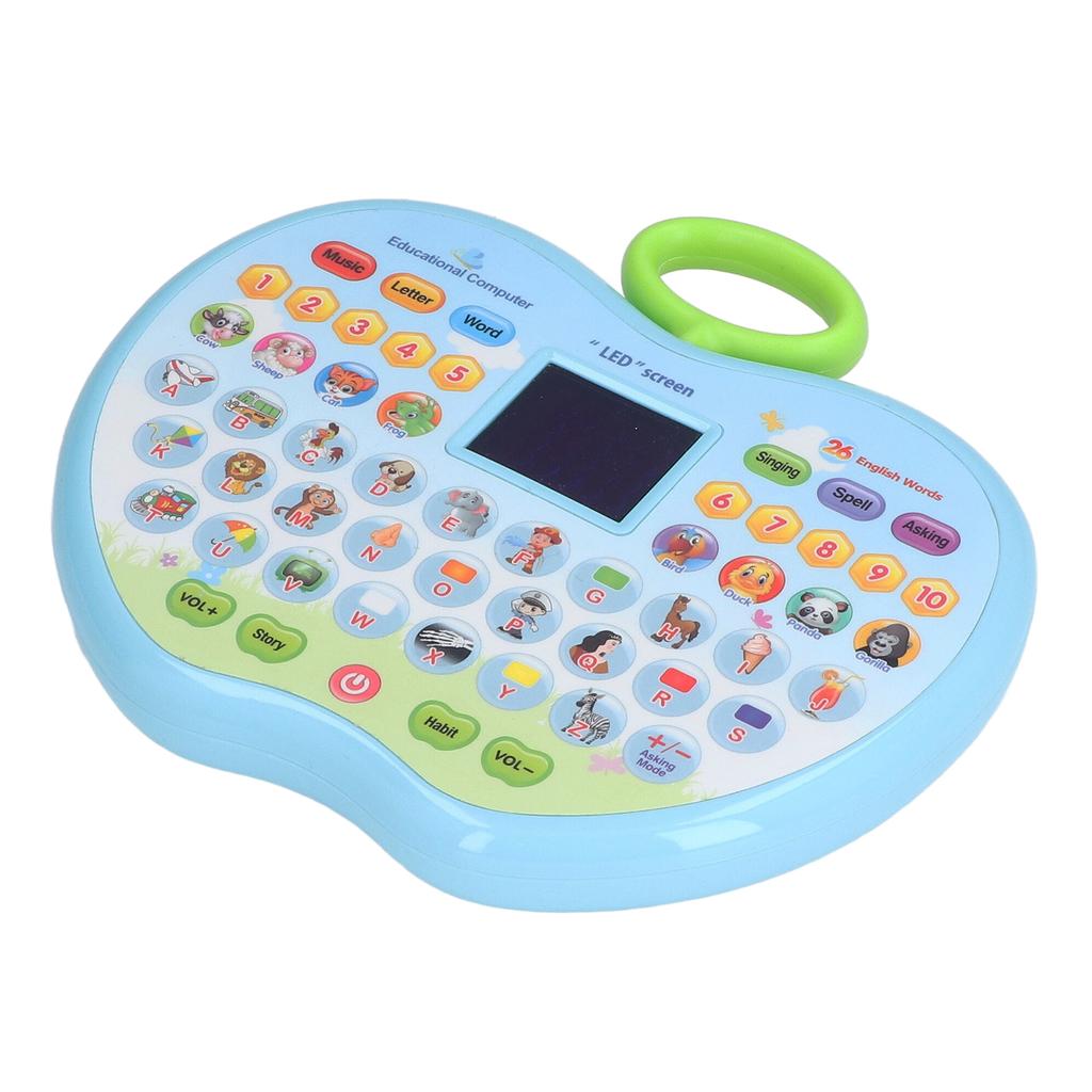 Learning Tablets Multifunction Kids Tablet with LED Display for Baby Girl Boy Early EducationBlue