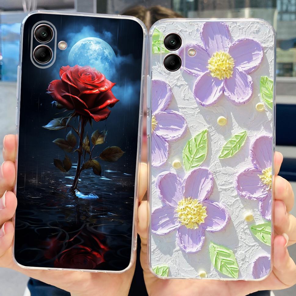 For Samsung Galaxy A04 Case A04e Cute Fashion Back Cover Soft Silicone Case For Samsung A 04 Galaxy A04e A04 Fundas Coque