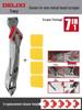 Delixi Multifunctional Caulking Tool: Glue Scraper, Smoothing Blade, Beauty Seam Tool.