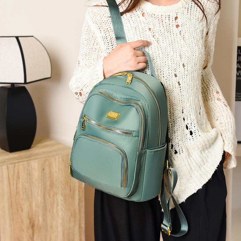 Водонепроницаемый Оксфордский рюкзак для студентов, многосекционный рюкзак для женщин, школьная сумка