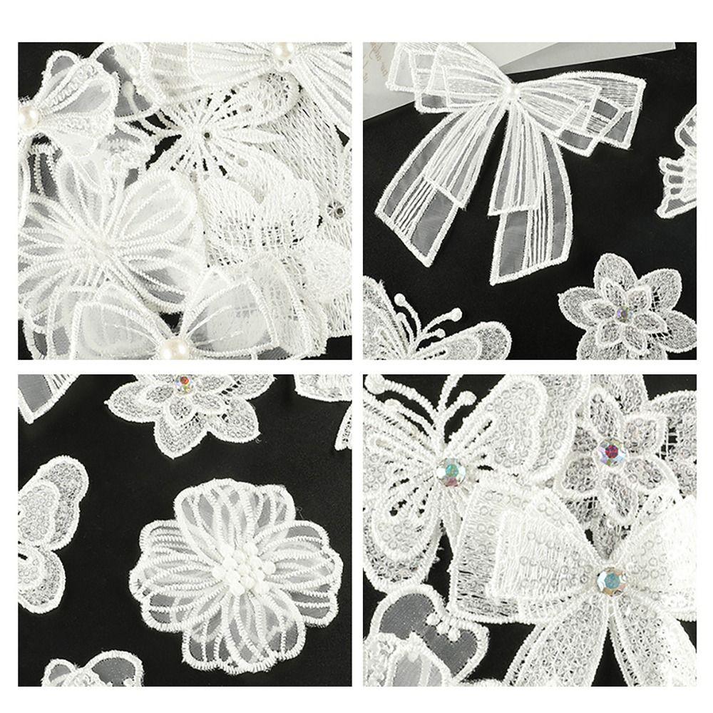 Нашивки для одежды необычной формы пришивные DIY аппликации для одежды вышитые тканевые нашивки