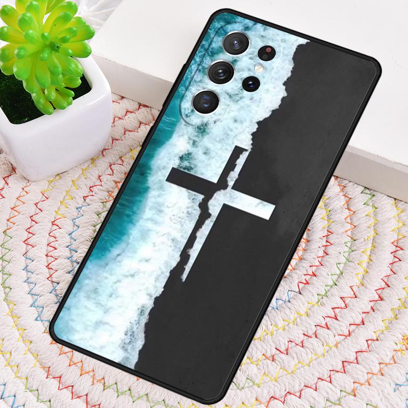 Крутой чехол для телефона с крестом веры для Samsung Galaxy note 10 pro S26 Ultra S23 S24 FE S25 S21 S22 PLUS противоударный чехол