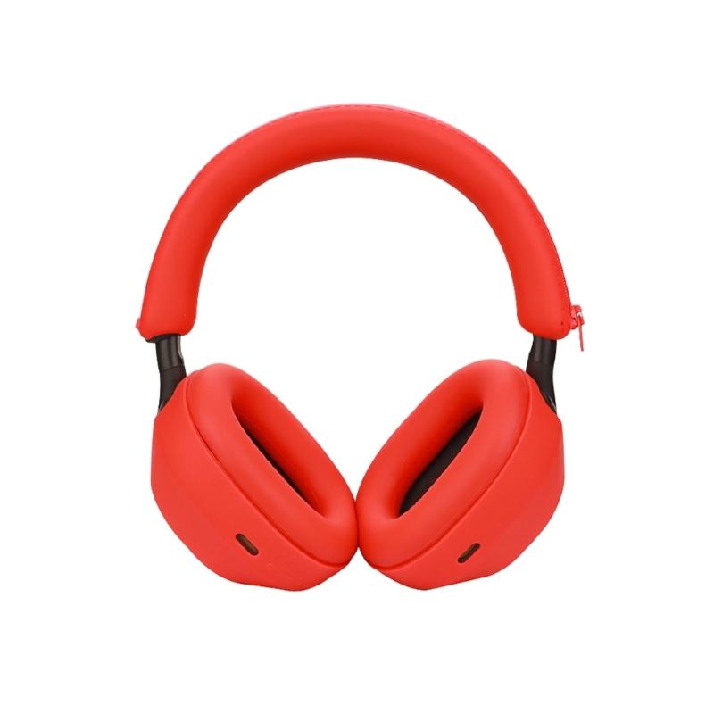 Silicone Case Cover for WH-1000XM5 Headphones Outer Shells Protector Anti-Scratch Headband Earphone Protective Cover