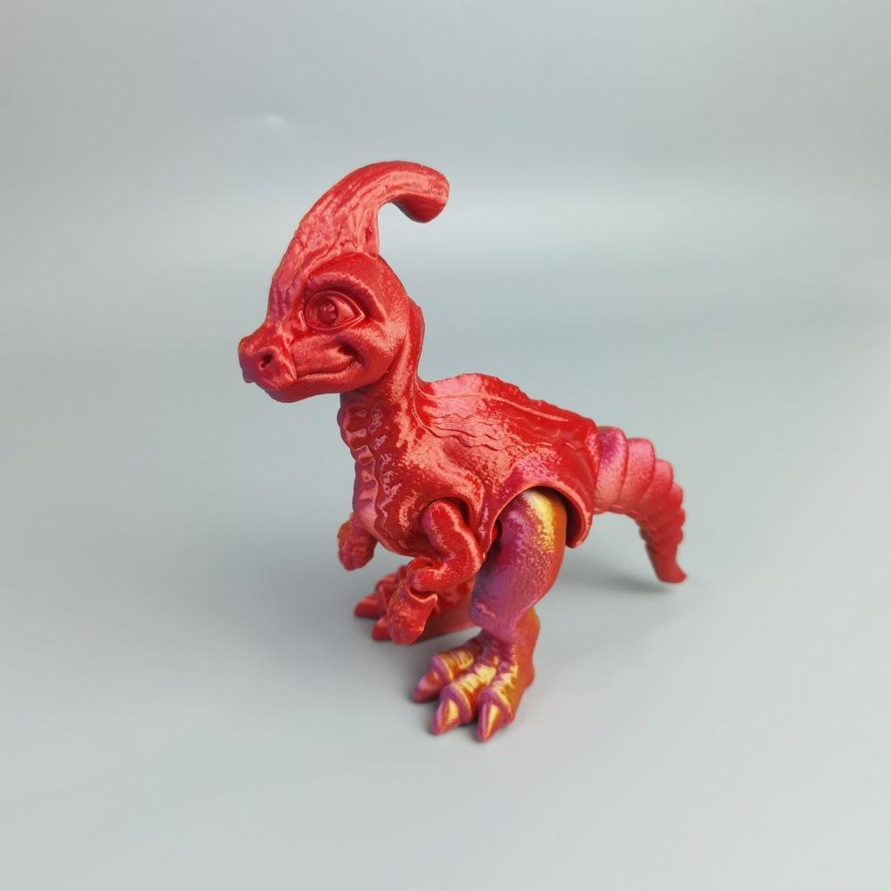3D Печать Юрский Тираннозавр Рекс Трицератопс Велоцираптор Игрушка Симуляция Фигурка Динозавра Животного Сочлененный Подвижный Подарок для Мальчика