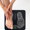 Массажный коврик для ног Улучшает кровообращение Портативный инструмент для массажа ног Электрическая стимуляция мышц Массажный коврик для невропатии
