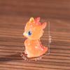 Mini Luminous Zodiac Dragon Figurine Simulation Loong Ornament Micro Landscape Car Interior Home Desktop New Year Decoration