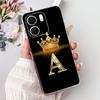 Для OPPO A5x 4G Чехол CPH2725 Обложка Роскошные Буквы Короны Мягкий Силикон Прозрачные Чехлы для Телефона Для OPPO A5x Coque A 5x 2025 Funda