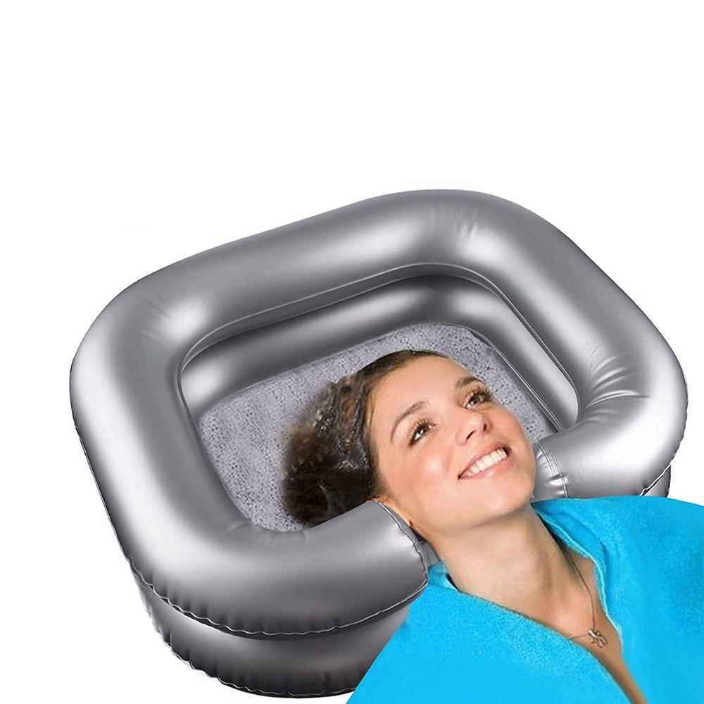 Удобная раковина для мытья волос, универсальная раковина для мытья шампунем, бытовая надувная раковина для мытья волос, домашняя раковина