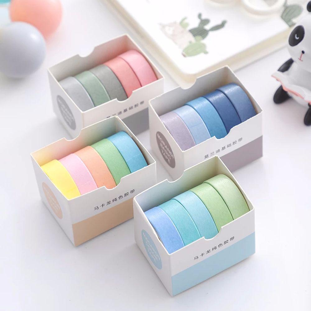 Handbook Tape Students Stationery Scrapbooking Adhesive Tape Masking Tape Decorative Tape Tape Set