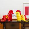 Chinese Zodiac Pony Plush Pendant Cartoon Horse Plush Toys Lucky Pony Ornament  Pendant Decor