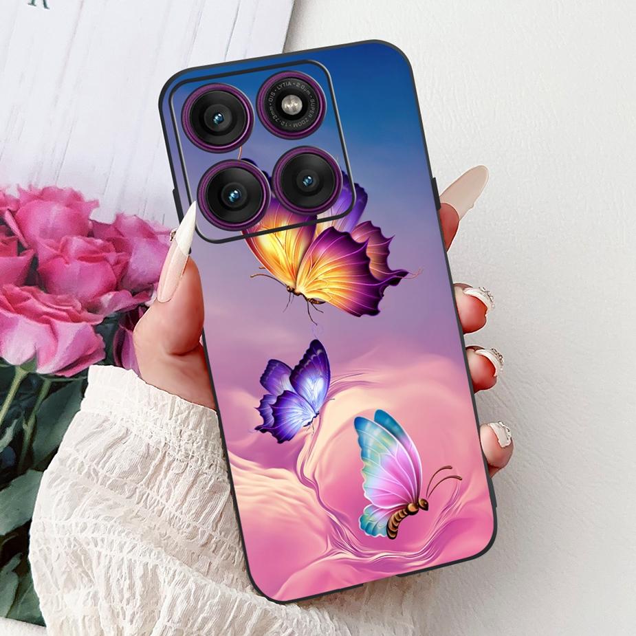 Чехол для Motorola Edge 60 Pro XT2507-1 Милый Модный Расписной Чехол Мягкий ТПУ Чехол для Телефона Для Motorola Edge 60 Fusion Edge60 S