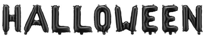Halloween Foil Balloon 280X46 Black