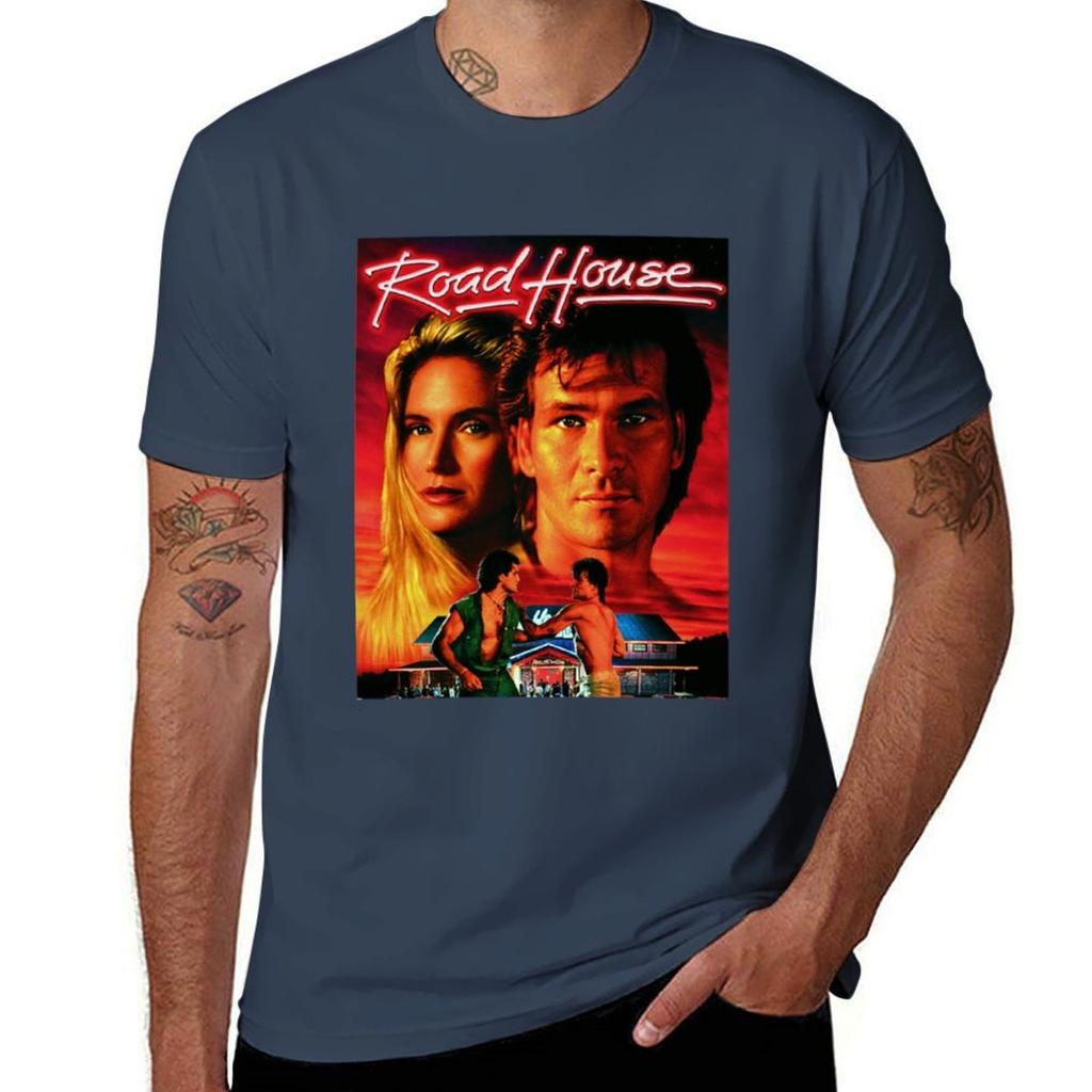 Roadhouse Retro Gift Fan Tshirt Casual Street Style Short Sleeve Tee