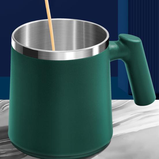 Отличная кружка для воды на 400 мл с двойными стенками, легко моется для питья