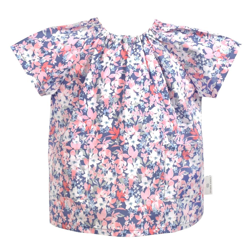 ЯРКИЙ КОНФЕТНЫЙ СТИЛЬ LAURA ASHLEY Floret Комплект из 3 стильных блузок с коротким рукавом для детского сада, начальной школы, для занятий каллиграфией и искусством N1343823