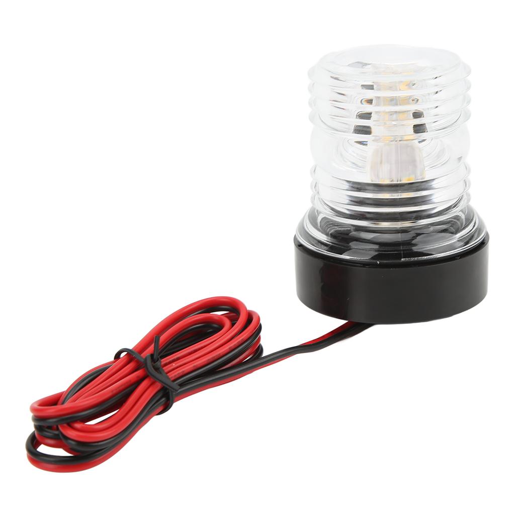 Yacht Signal Light 360 Degrees Lighting White Light IP66 Protection LED Navigation Light DC 12V‑24V