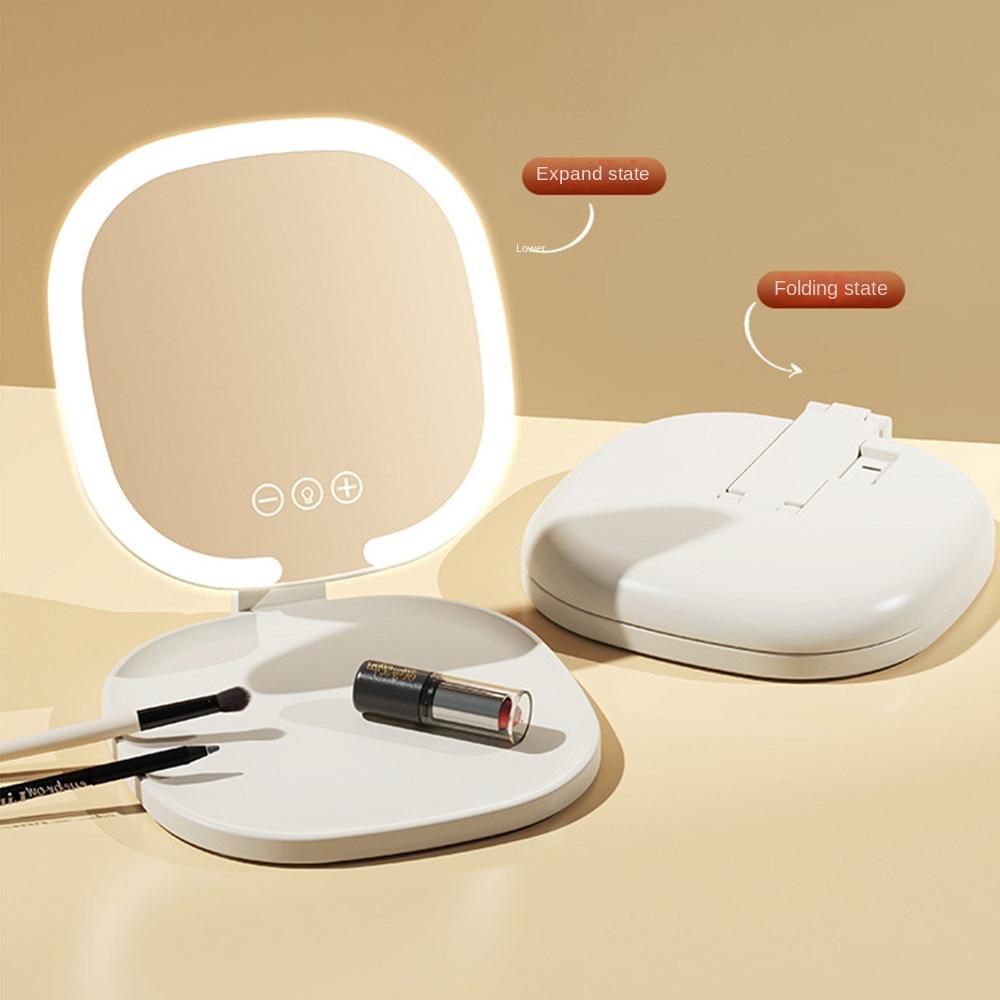 Регулируемое зеркало для туалетного столика с подсветкой Складные настольные зеркала с подсветкой Бизнес