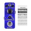 Цифровая педаль тремоло Mooer Triangolo, педаль эффектов для электрогитары, серия True Bypass Micro Compact
