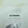 Lily Brown Платье-рубашка с коротким рукавом и оборками F белый LWFO222081 Женское Б/у