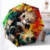 1pc My Hero Academia Hero Strides Automatic Folding Umbrella Portable 3-Fold Design, 8-Bone Iron Frame Outdoor Umbrella, Perfect Gift for Fans, Travel