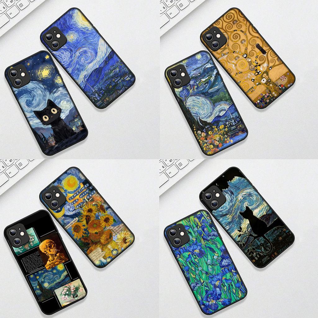 Cover for Motorola Moto G55 G45 G75 G85 G35 Edge 50 30 Fusion 40 NEO Ultra Pro Casing Phone Case Starry Night Van Gogh Sky Art