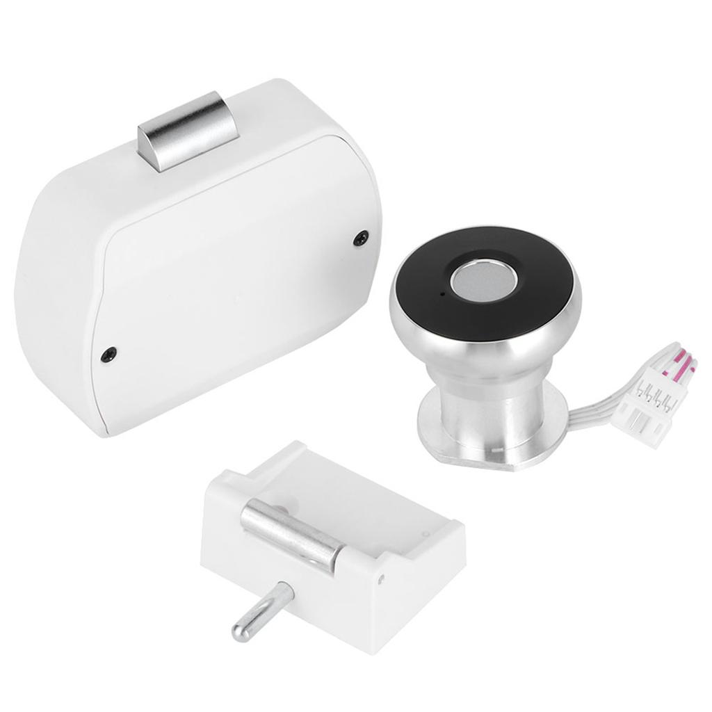 Smart Biometric Fingerprint Lock Fast Unlock Anti Theft for Home Office Storage Cabinet Wardrobe