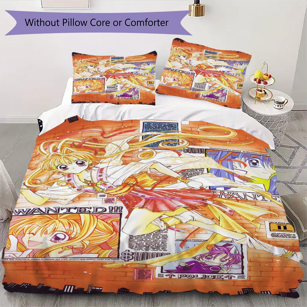 Phantom Thief Jeanne Pattern Bedding,Quilt Set Quilt Cover Pillowcase Home Birthday Gift(1 * duvet cover + 2 * pillowcase, without core)_lx