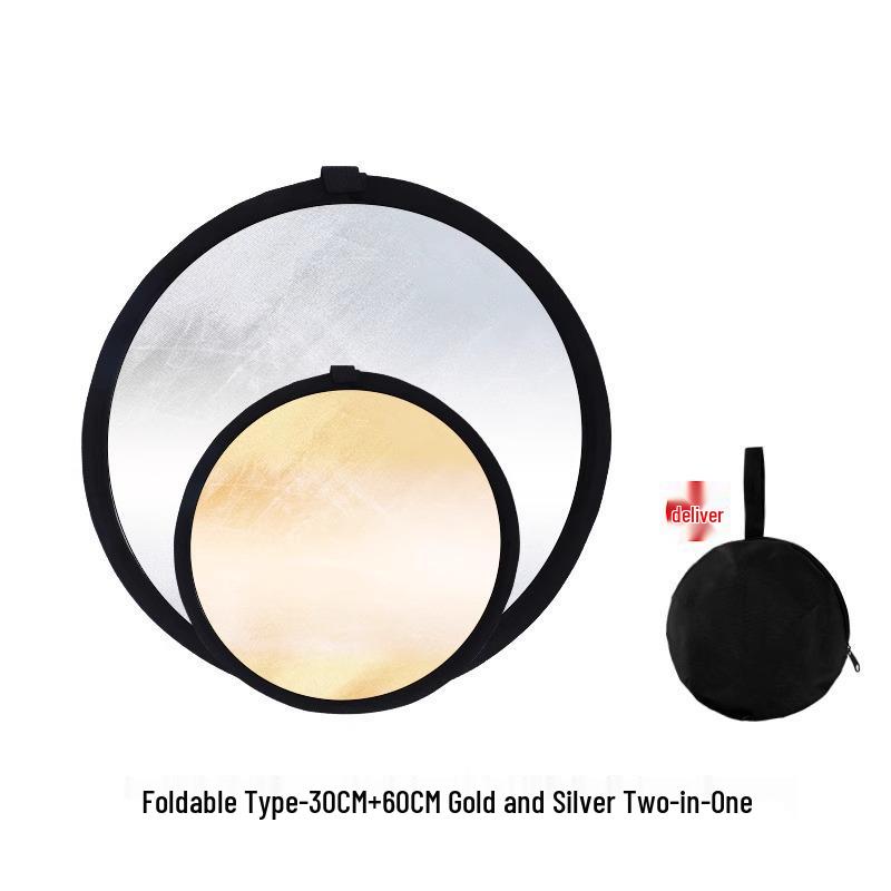 Портативный складной мини-отражатель «пять в одном» со стойкой для управления светом