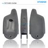 Серая кожаная сумка-чехол для автомобильного ключа для Pandora Dxl 3000 3170 3250 3290 3500 3700 Россия Двусторонняя автомобильная сигнализация LCD пульт дистанционного управления Чехол