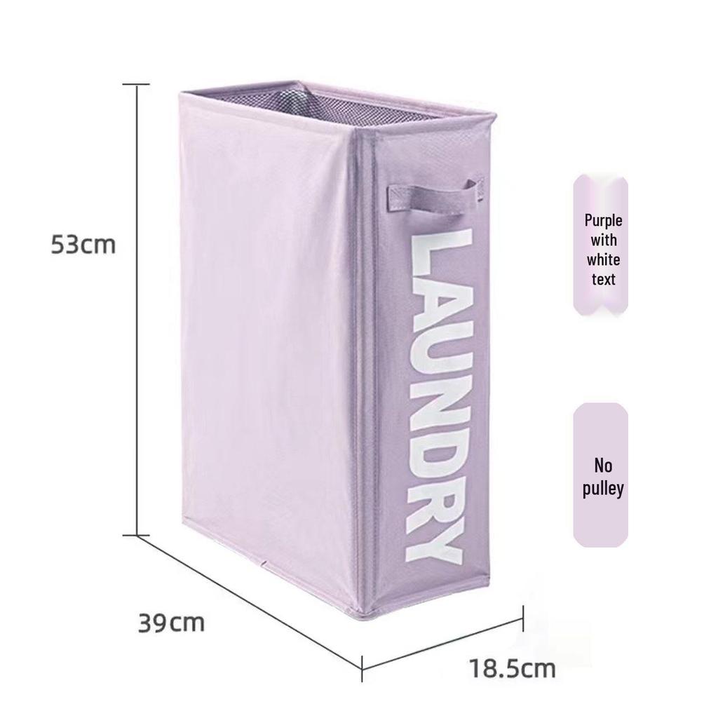 Single Compartment Oxford Cloth Laundry Basket and Storage Box for Bedroom