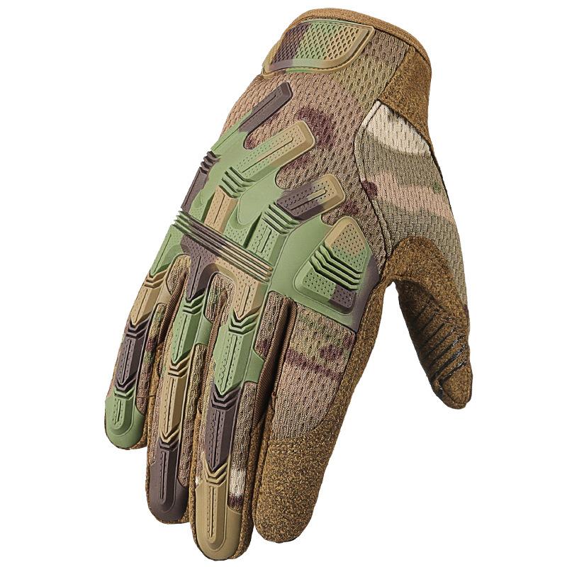 Men's and women's touchscreen gloves for paintball Caza Anti Slip Screen Embossed Hunting Gloves Military Sale